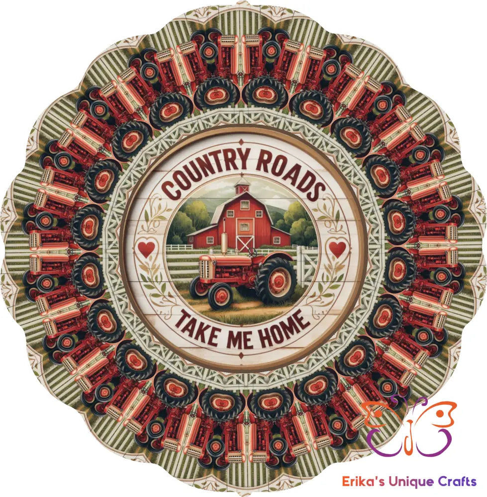 Country Roads Wind Spinner Wind Spinner
