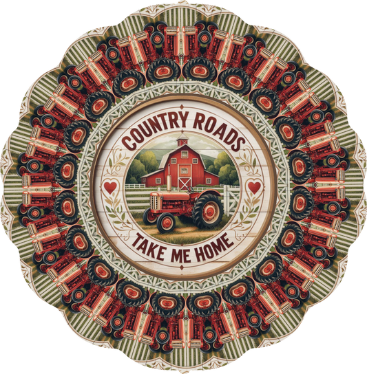 Country Roads Wind Spinner