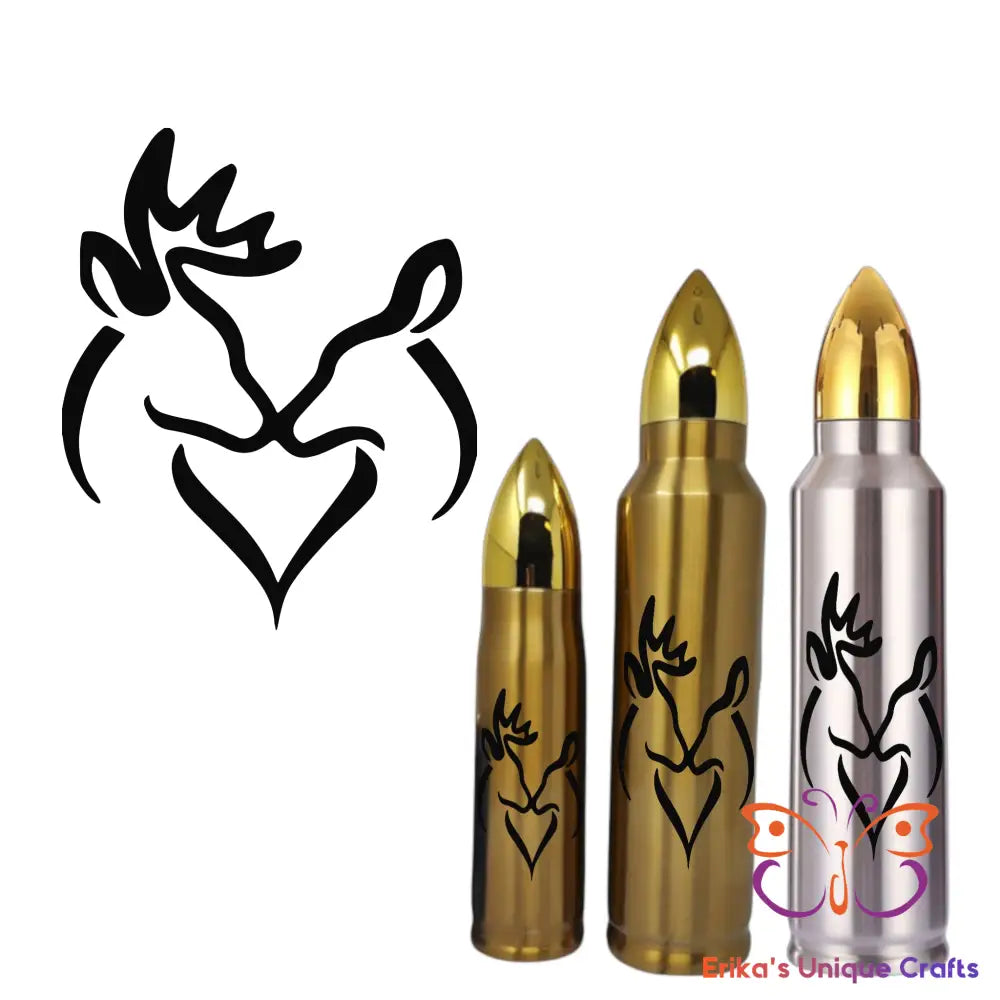 Deer Couple Bullet Thermos Tumbler Bullet Thermos
