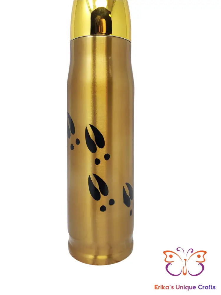 Deer Tracks Bullet Thermos - Erikas Crafts