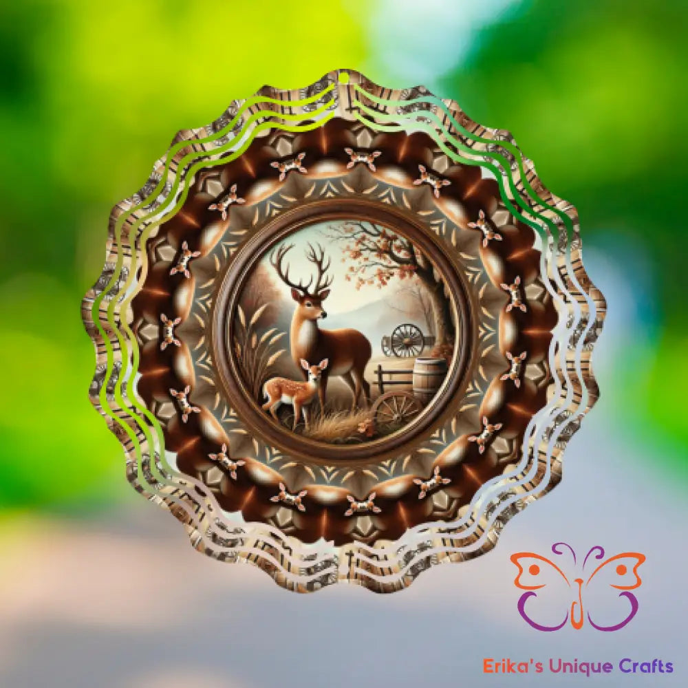 Deer Wind Spinner Wind Spinner