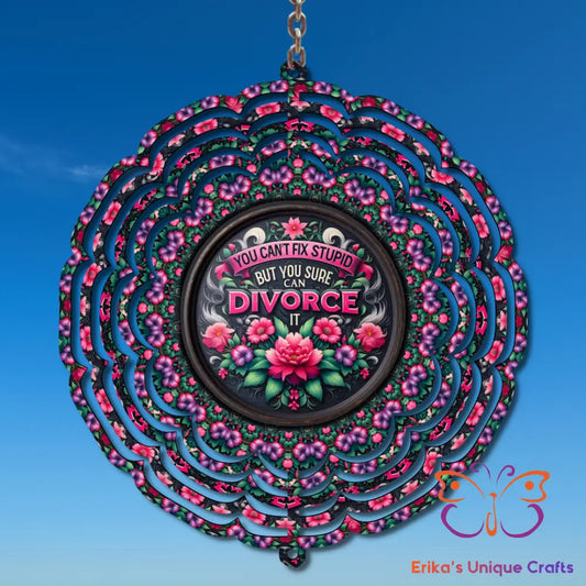 Divorce It Wind Spinner Wind Spinner