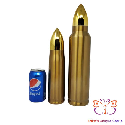 Don't Tread On Me  Bullet Thermos - Erikas Crafts