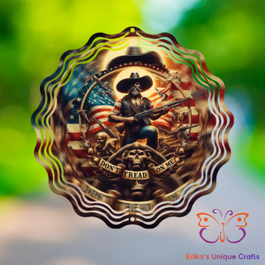 Don’t Tread On Me Outlaw Wind Spinner Wind Spinner