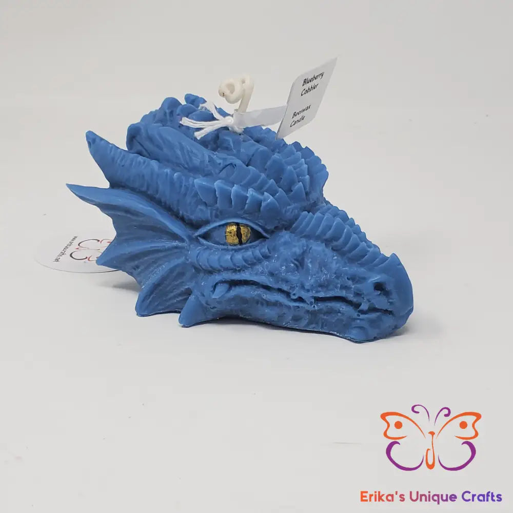 Dragon Head Candles Blueberry Cobbler / Beeswax Candles