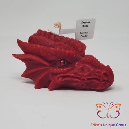 Dragon Head Candles Dragons Blood / Beeswax Candles