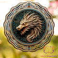 Dragon Shield Wind Spinner Wind Spinner