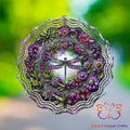 Dragonfly Flower Wind Spinner Wind Spinner