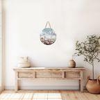 Dragonfly Memorial Round Hanging Door Sign - Door Sign