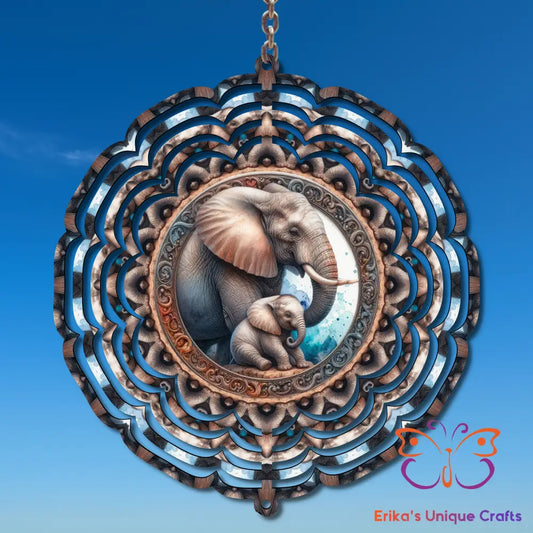 Elephants Wind Spinner Wind Spinner