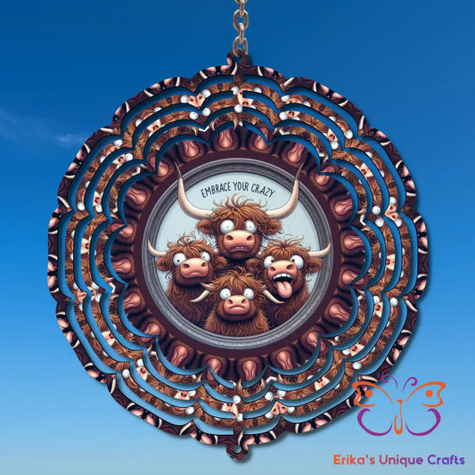 Embrace You Crazy Wind Spinner Wind Spinner
