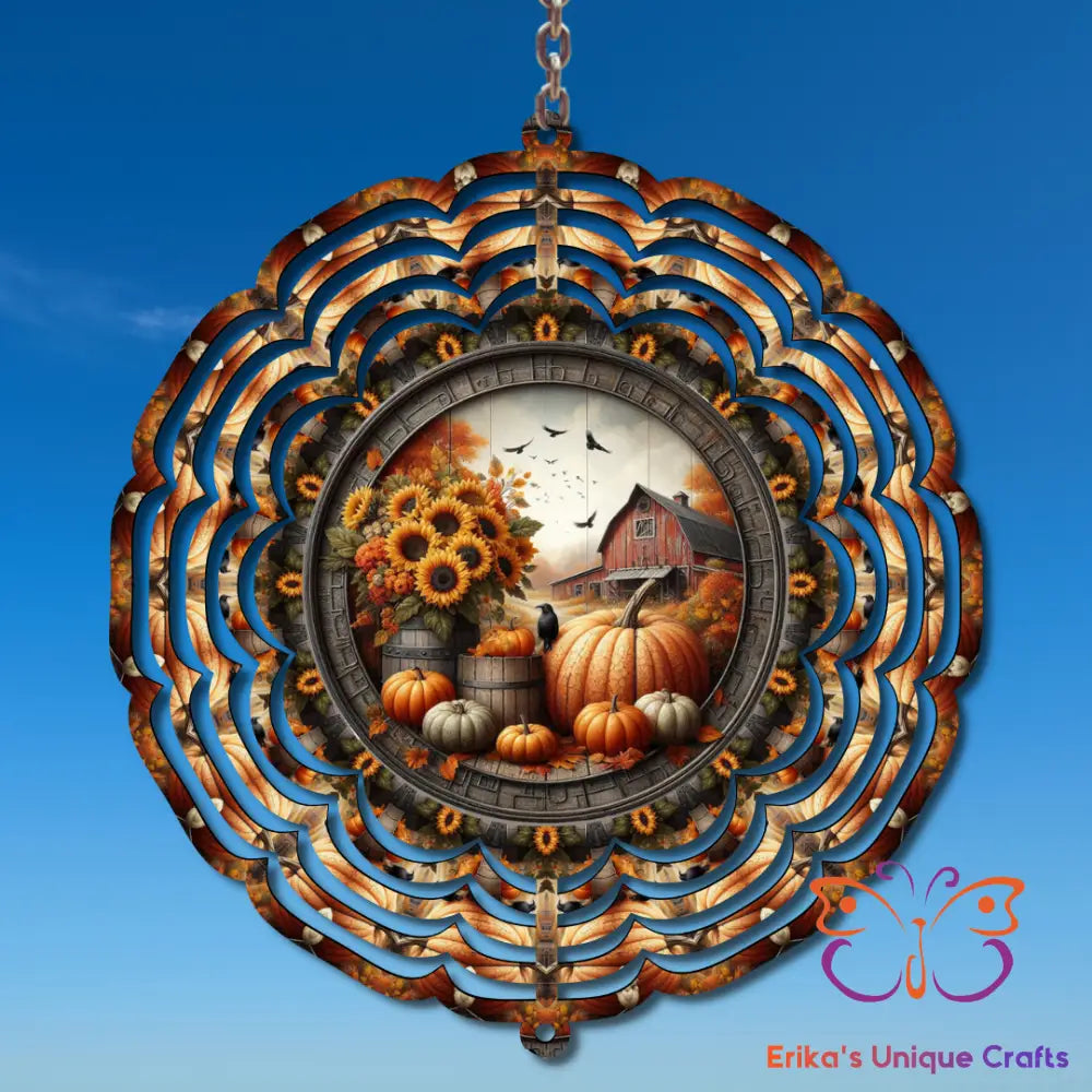 Fall Country Wind Spinner Wind Spinner