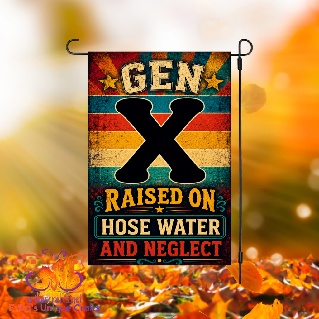 Gen X Garden Flag