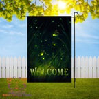 Fireflies Garden Flag
