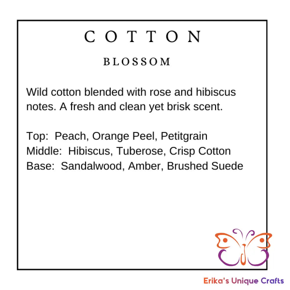 Fragrance Sachet Cotton Blossom Tuberose Sachet