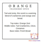Fragrance Sachet Orange Cranberry Spice Sachet