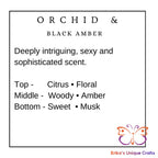 Fragrance Sachet Orchid & Black Amber Sachet