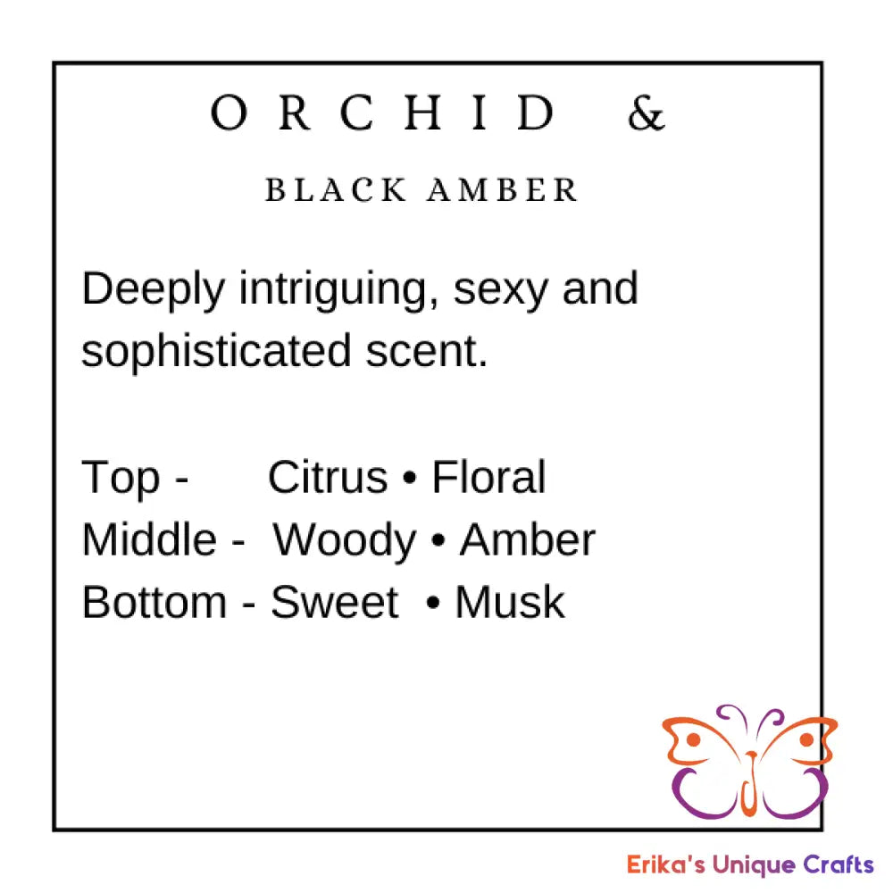 Fragrance Sachet Orchid & Black Amber Sachet