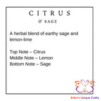 Fragrance Sachet Sage & Citrus Sachet