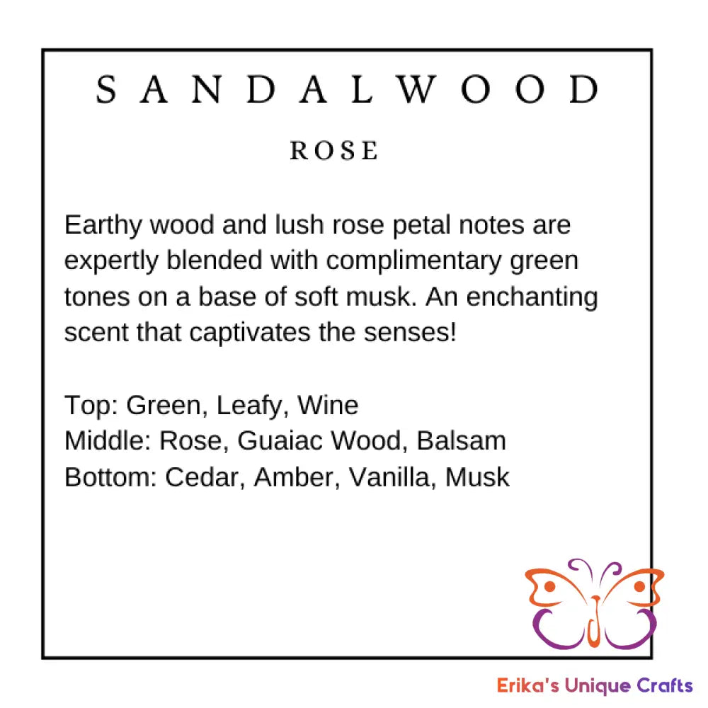 Fragrance Sachet Sandalwood Rose Sachet