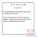 Fragrance Sachet Tuscan Nights Sachet