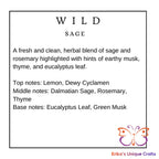 Fragrance Sachet Wild Sage Sachet