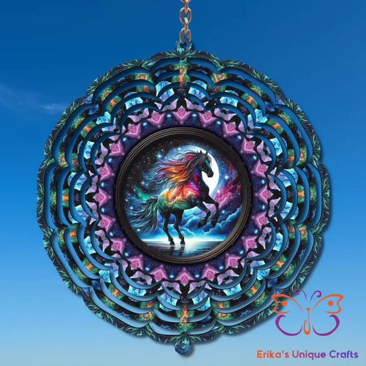 Galaxy Horse Wind Spinner Wind Spinner