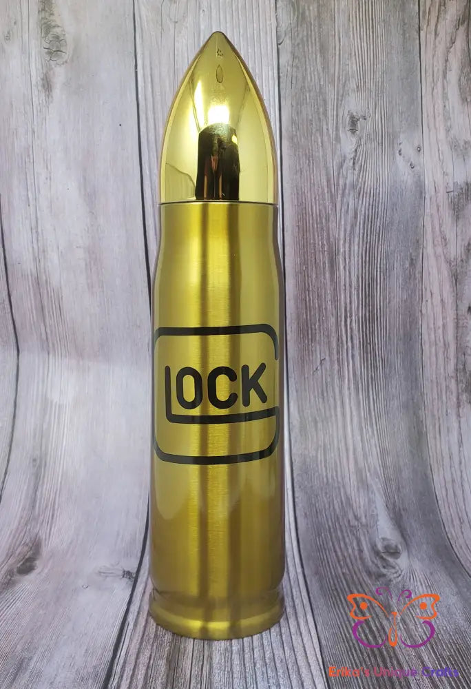 Glock Bullet Thermos - Erikas Crafts