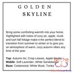 Golden Skyline Gel Air Freshener Gel Air Freshener