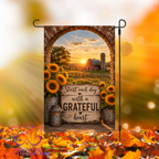 Start Each Day With A Grateful Heart Garden Flag