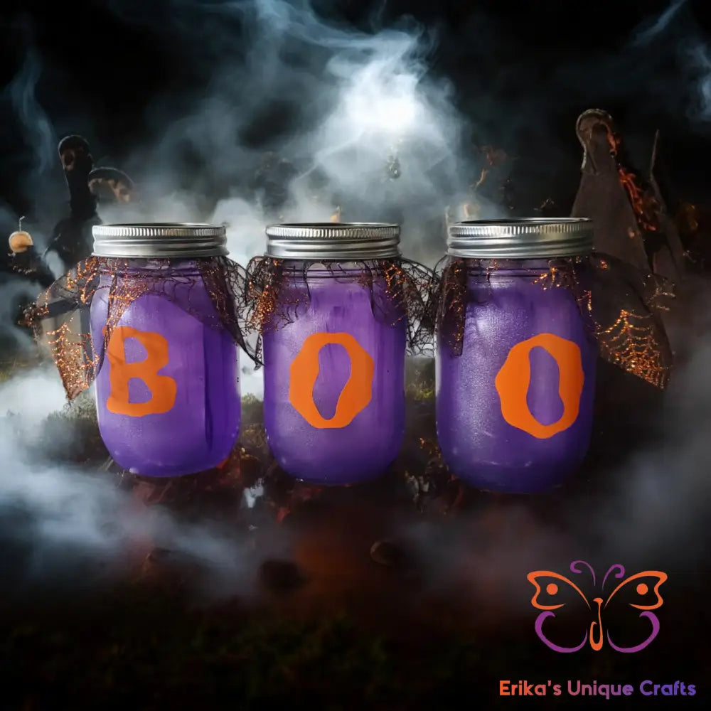 Halloween Boo Jars