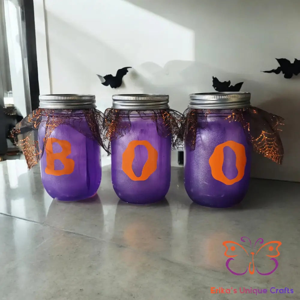 Halloween Boo Jars
