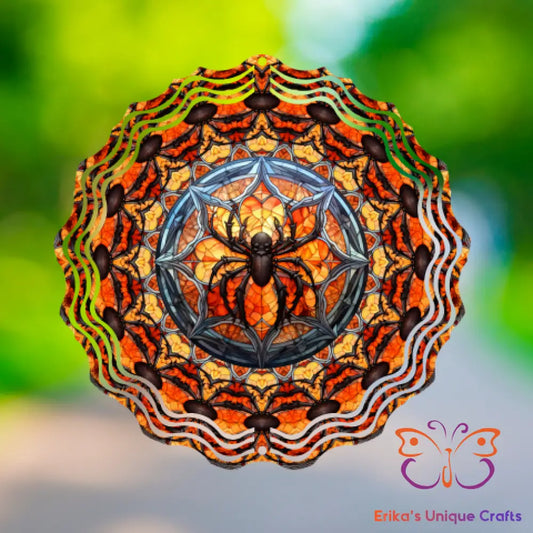 Halloween Spider Web Wind Spinner Wind Spinner