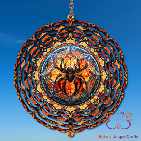 Halloween Spider Web Wind Spinner Wind Spinner