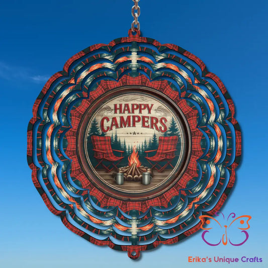 Happy Camper Wind Spinner Wind Spinner