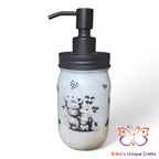 Highland Cow Plaid Mason Jar Mason Jar