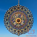 Horseshoes and Lilacs Wind Spinner Wind Spinner