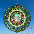 Hummingbirds Hibiscus Home Sweet Home Wind Spinner Wind Spinner