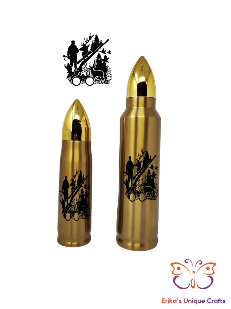 Hunter Bullet Thermos - Erikas Crafts