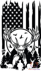 Hunter US Flag Bullet Thermos Bullet Thermos