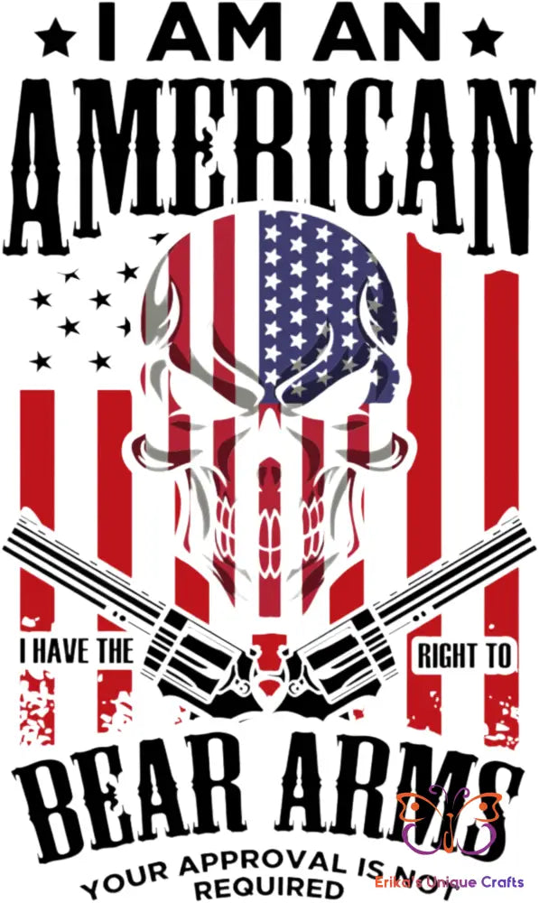 I Am An American Bullet Thermos Bullet Thermos