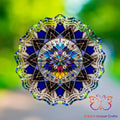 Kaleidescope Flower Wind Spinner Wind Spinner