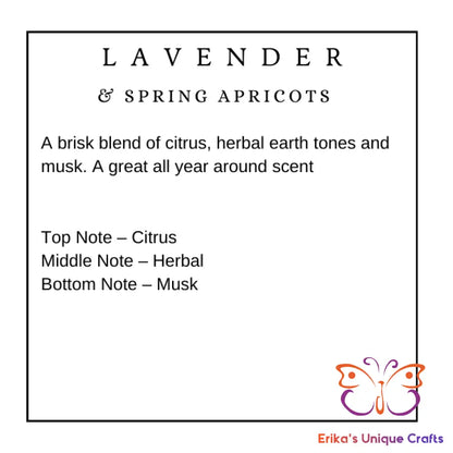 Lavender & Spring Apricots Gel Air Freshener