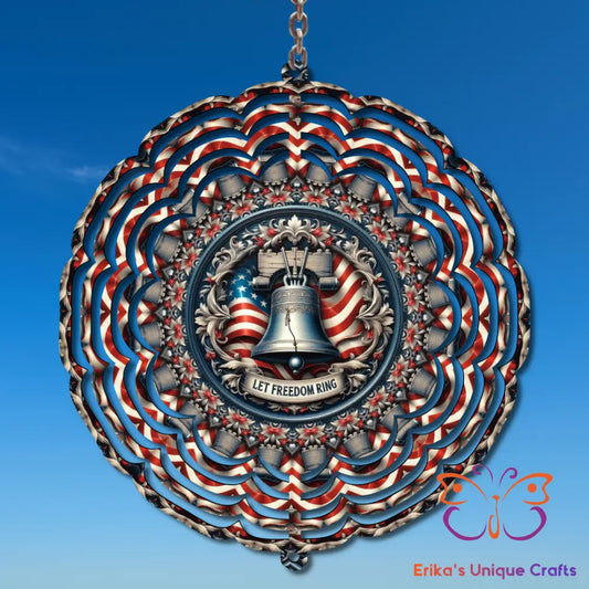 Let Freedom Ring Wind Spinner Wind Spinner