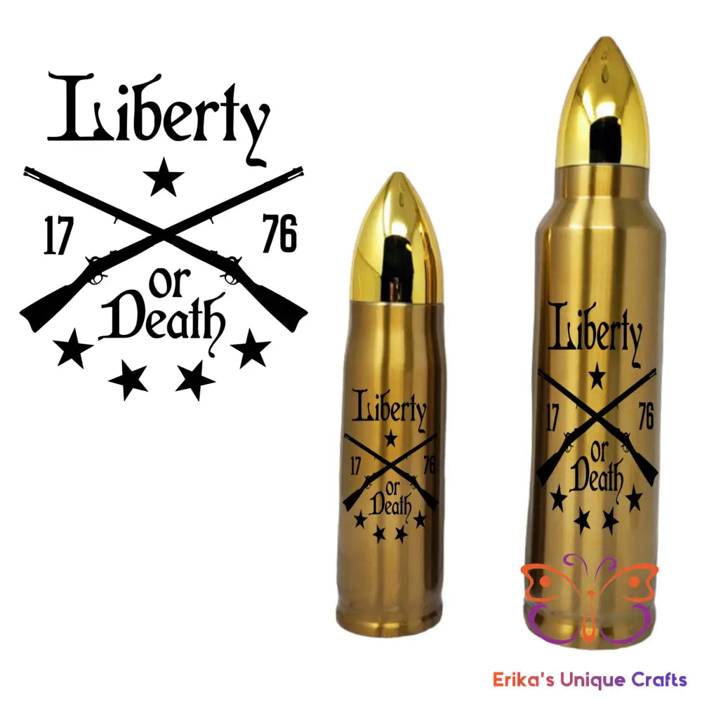 Liberty Or Death 1776 Bullet Thermos
