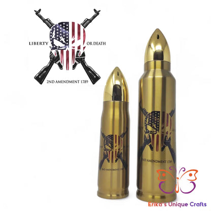 Liberty Or Death Bullet Thermos Bullet Thermos