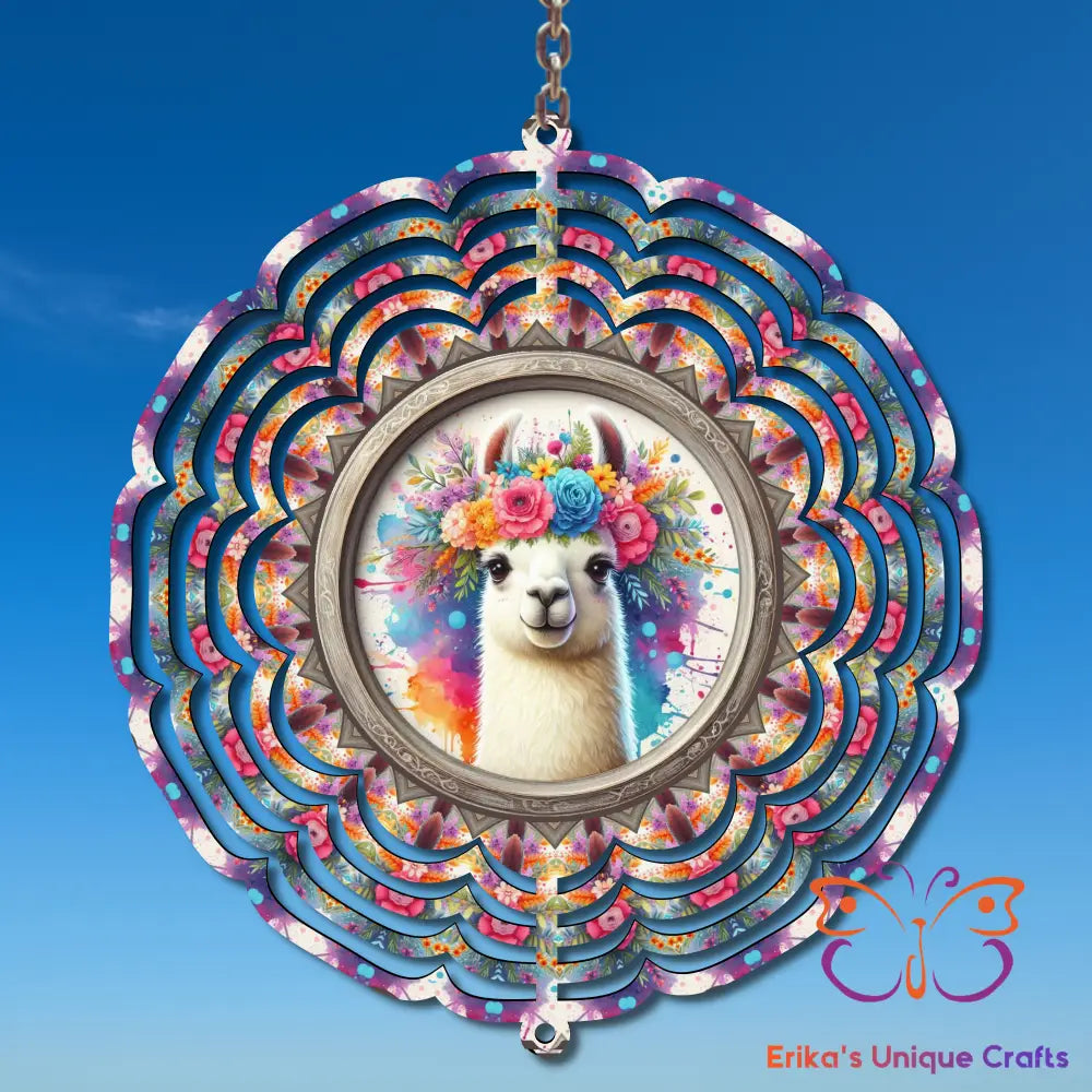 Llama Wind Spinner Wind Spinner