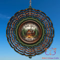 Log Cabin Wind Spinner Wind Spinner