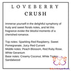 Loveberry Crush Wax Melt Paw Wax Melts