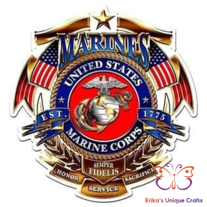 Marine Corp Logo Bullet Thermos Bullet Thermos